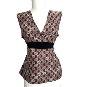 Baranda Y2K babydoll Sparkly Tunic Top Sz XL Tie Waist Whimsigoth Fairy Grunge